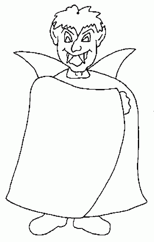 Dibujo de Vampiros. Dibujo para colorear de Vampiros. Dibujos ...