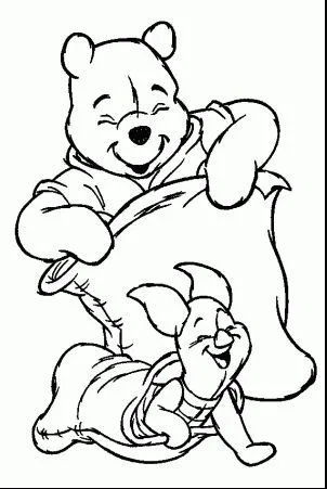 COLOREAR A WINNIE THE POOH Y SUS AMIGOS – DIBUJOS PARA PINTAR Y ...