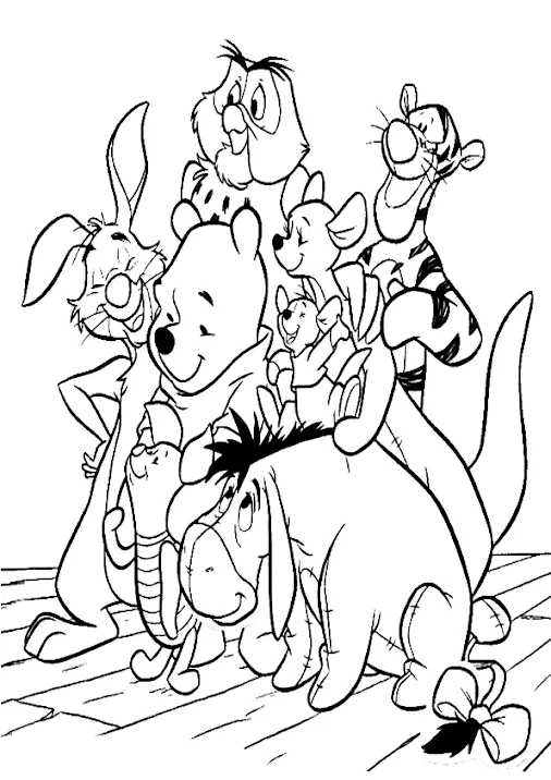 Colorear winnie the pooh, imagenes con dibujos en blanco y negro ... Colorear winnie the pooh, imagenes con dibujos en blanco y negro ...