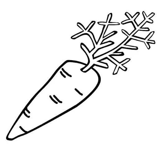 Colorear zanahoria