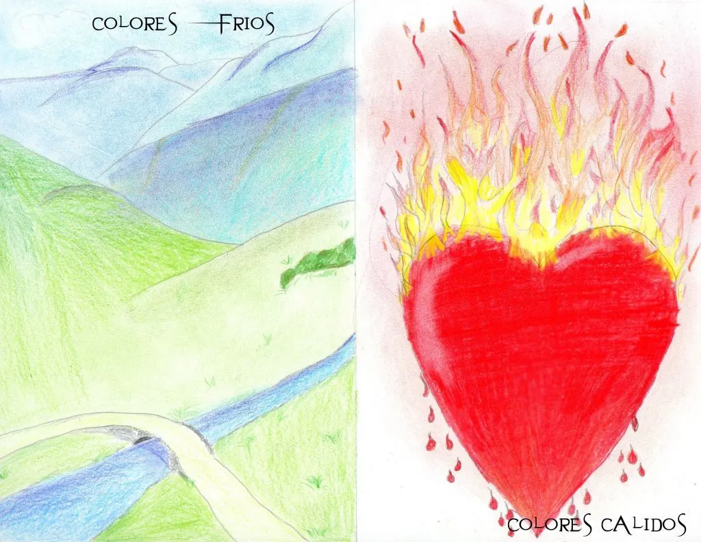 Colores fríos y cálidos Brian Condorí - Artelista. Colores fríos y cálidos Brian Condorí - Artelista.