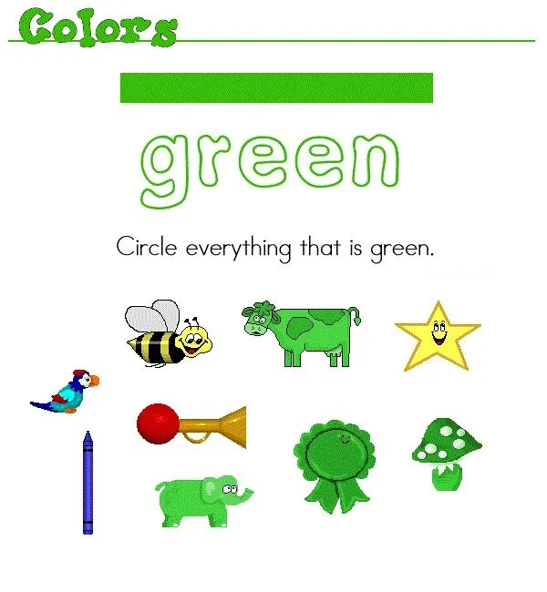 Los colores en ingles para niños - CUCALUNA Los colores en ingles para niños - CUCALUNA