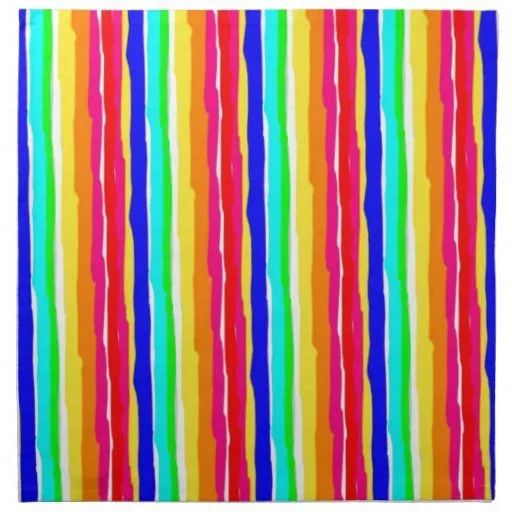 colores llamativos de las rayas salvajes servilleta imprimida de ... colores llamativos de las rayas salvajes servilleta imprimida de ...