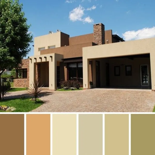 Colores de pintura para fachadas y exteriores : PintoMiCasa.com