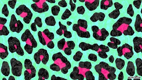 Colorful Animal Print | Colorful Leopard Print PSP Wallpaper ...
