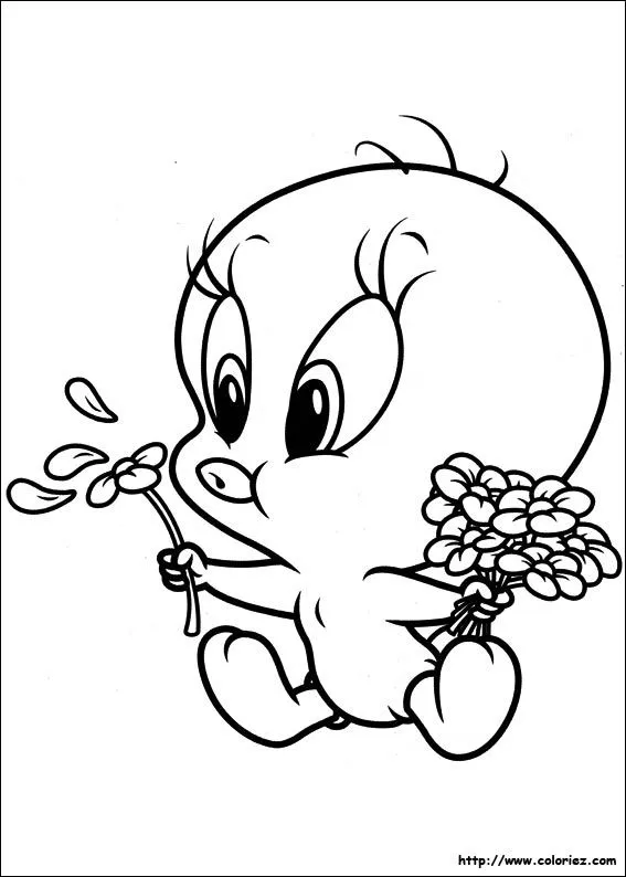 coloriage-baby-looney-tunes- ...