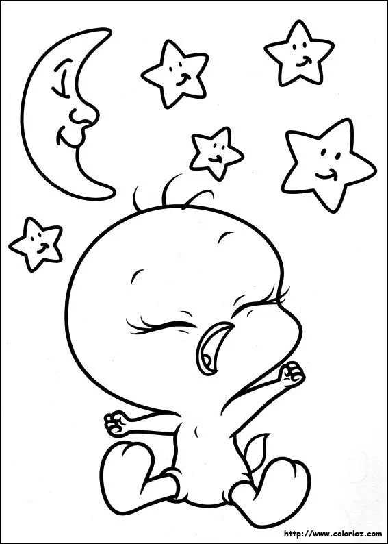 coloriage-baby-looney-tunes- ...