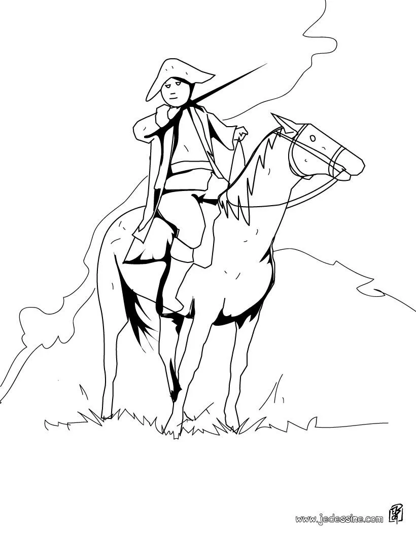 Coloriage PERSONNAGES HISTORIQUES FRANÇAIS - Coloriage du General ... Coloriage PERSONNAGES HISTORIQUES FRANÇAIS - Coloriage du General ...