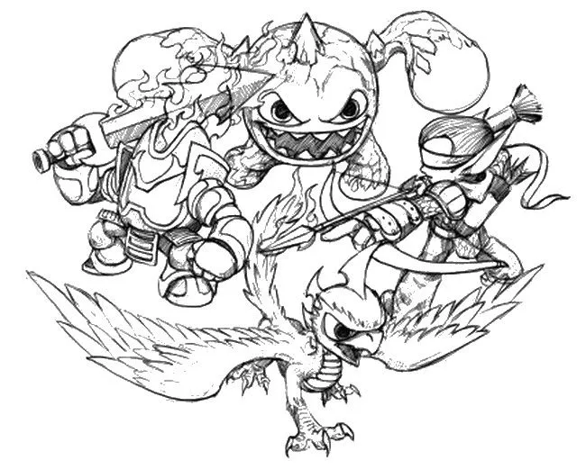 Skylander coloriage - Imagui
