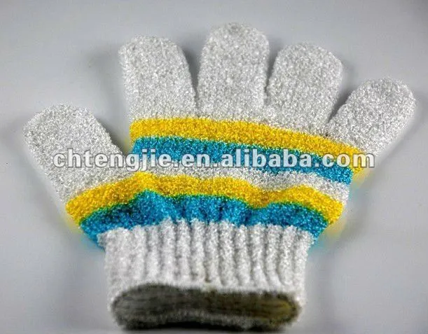 colorido infantil de dibujos animados guantes de baño - spanish. colorido infantil de dibujos animados guantes de baño - spanish.