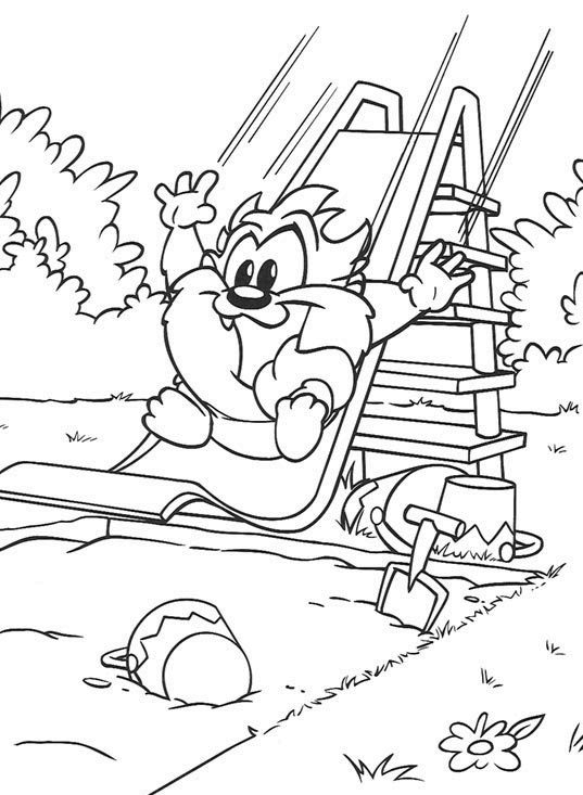 Coloring Page - Baby looney tunes coloring pages 28