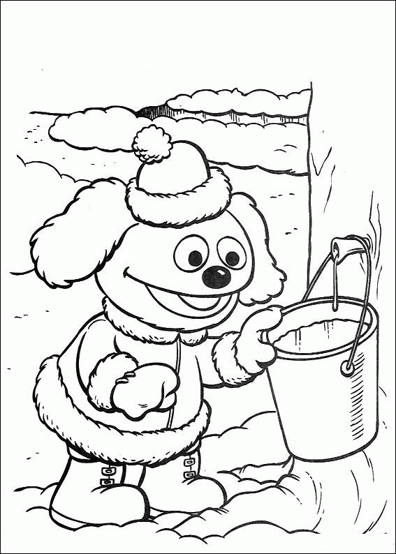 Coloring Page - Muppets baby coloring pages 23