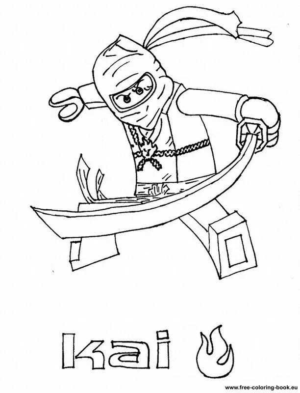 Coloring pages Lego Ninjago - Printable Coloring Pages Online