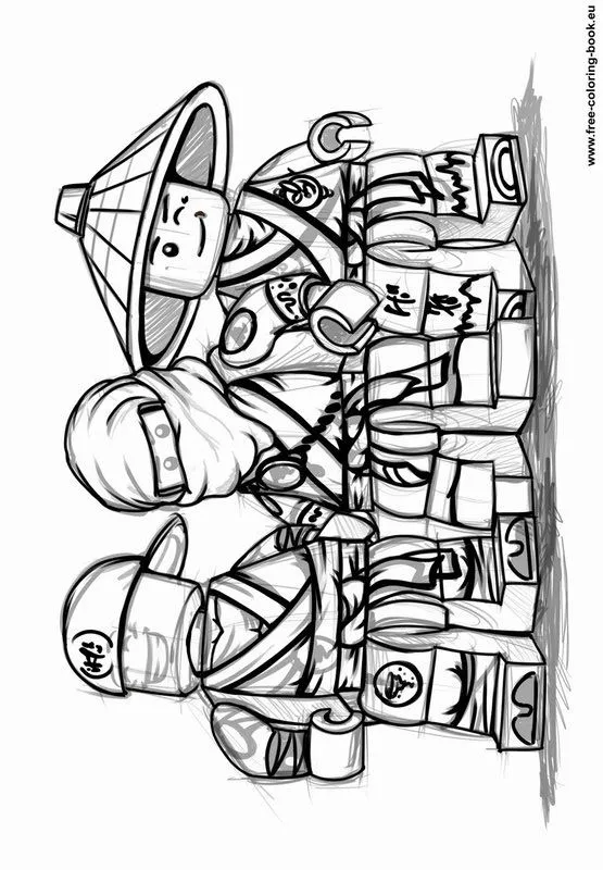 Coloring pages Lego Ninjago - Printable Coloring Pages Online
