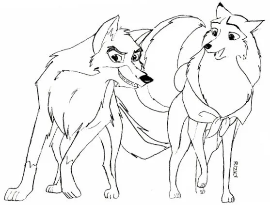 Balto para dibujar - Imagui