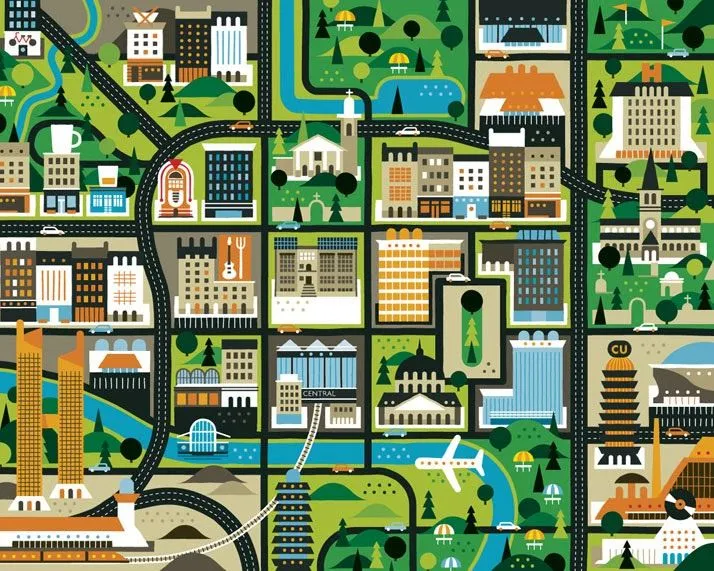 Las ciudades animadas - Imagui