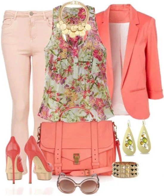 Más Combinaciones de Outfits a la Moda para esta Primavera 2015 ...