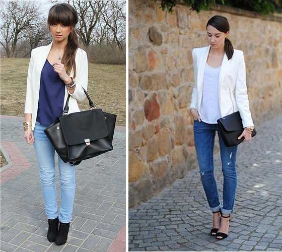 Cómo combinar un blazer blanco y causar sensación en primavera ...