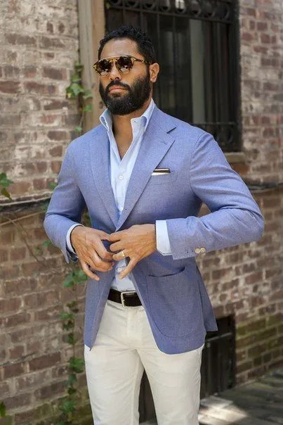 Cómo combinar un blazer celeste en 2015 (49 formas) | Moda para ...