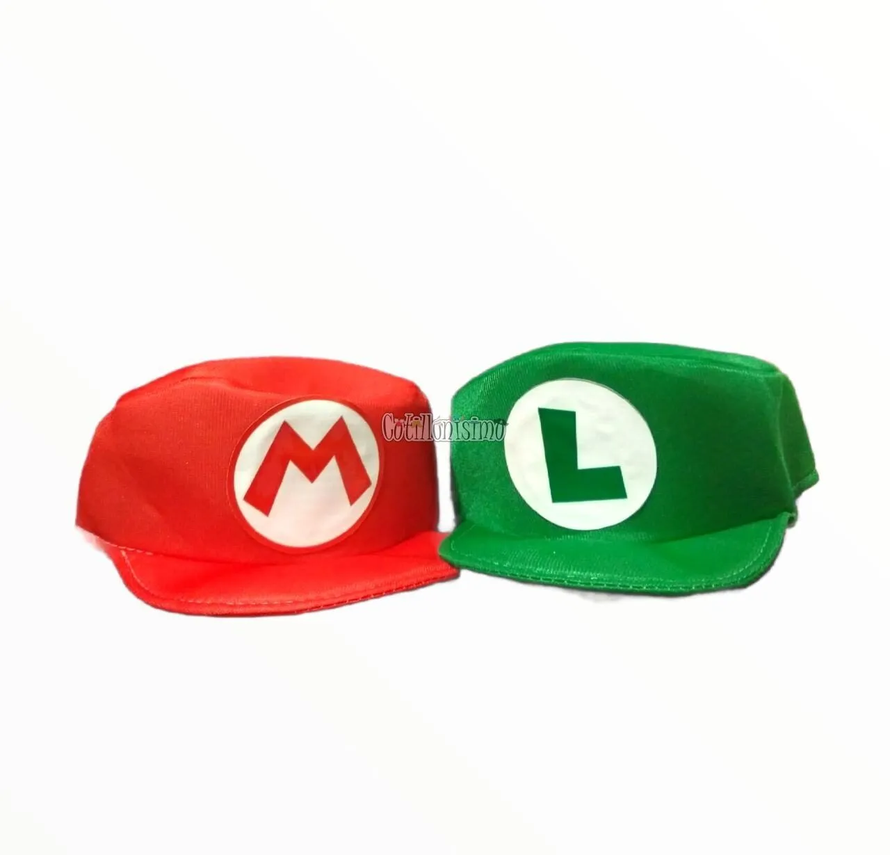 Combo Gorras Mario y Luigi Bros