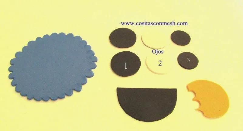 Come galletas- manualidades rapidas para cumpleaños ~ cositasconmesh Come galletas- manualidades rapidas para cumpleaños ~ cositasconmesh