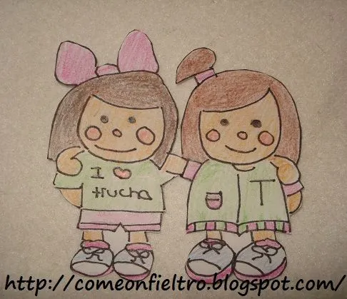 Come on fieltro: Encargo: Amigas forever