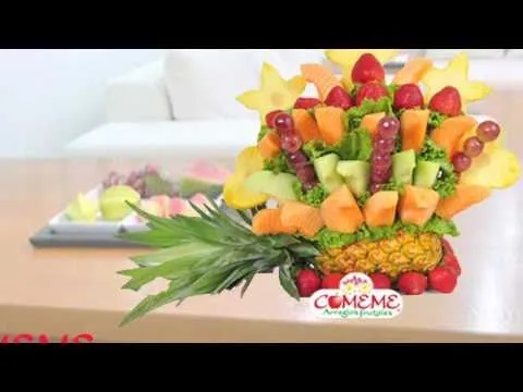 comeme arreglos frutales youtube - YouTube