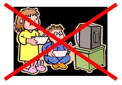 Comer viendo la tele es peligroso para la salud de tu hijo (y la ...