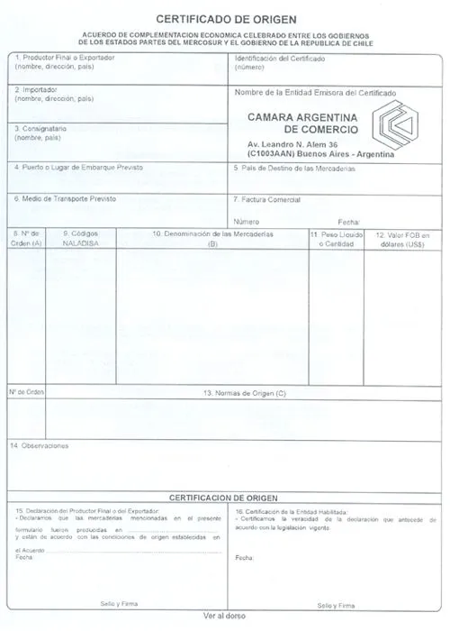 Comercio Exterior - Cámara Argentina de Comercio | VISACIONES ...