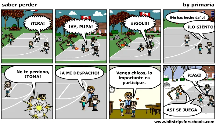 Comics sencillos para niños - Imagui
