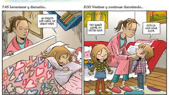 Un cómic retrata la realidad de una madre trabajadora en época de ... Un cómic retrata la realidad de una madre trabajadora en época de ...