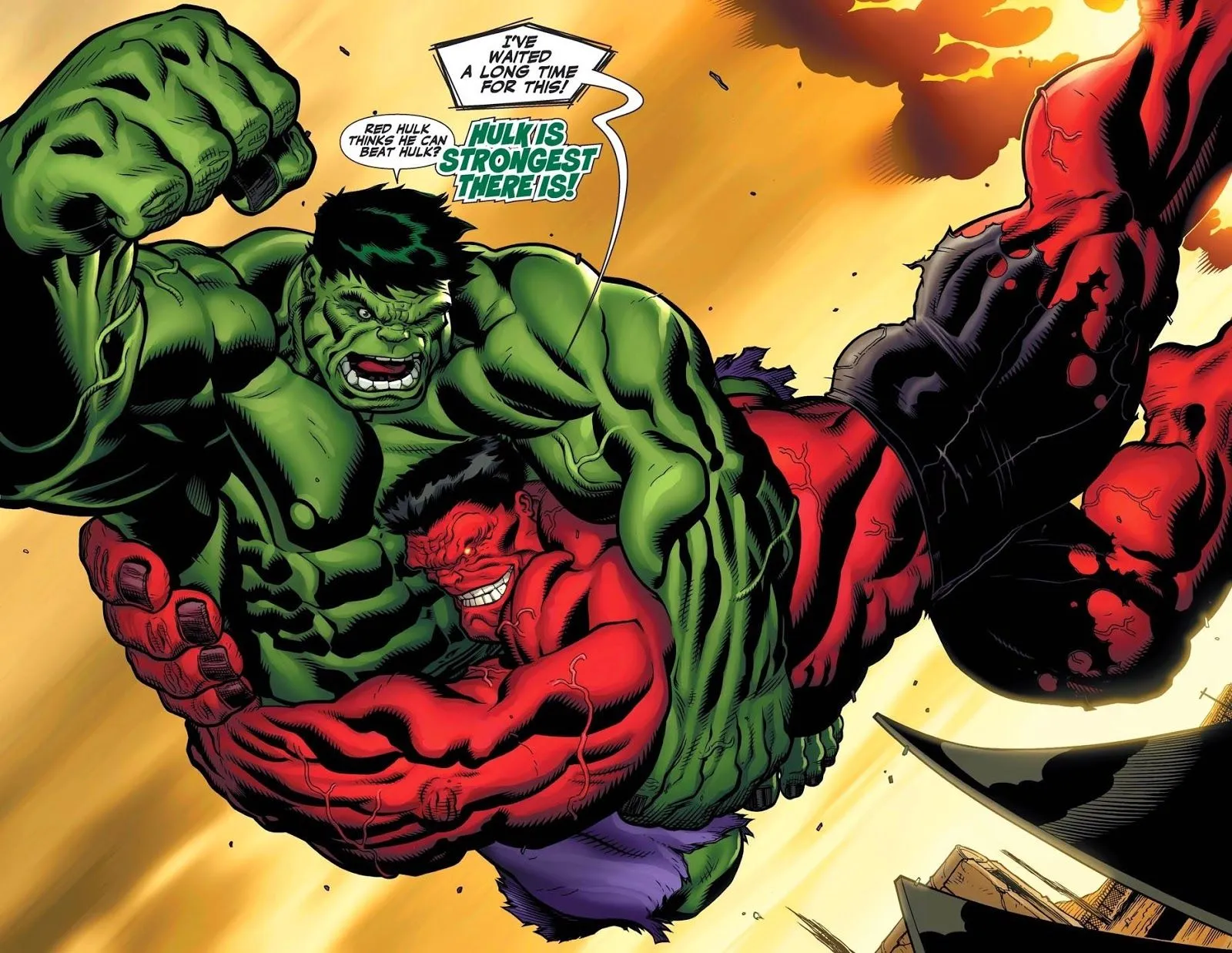 COMICRÍTICO: ORÍGENES ¿Quién es el HULK ROJO? (World War Hulks) COMICRÍTICO: ORÍGENES ¿Quién es el HULK ROJO? (World War Hulks)