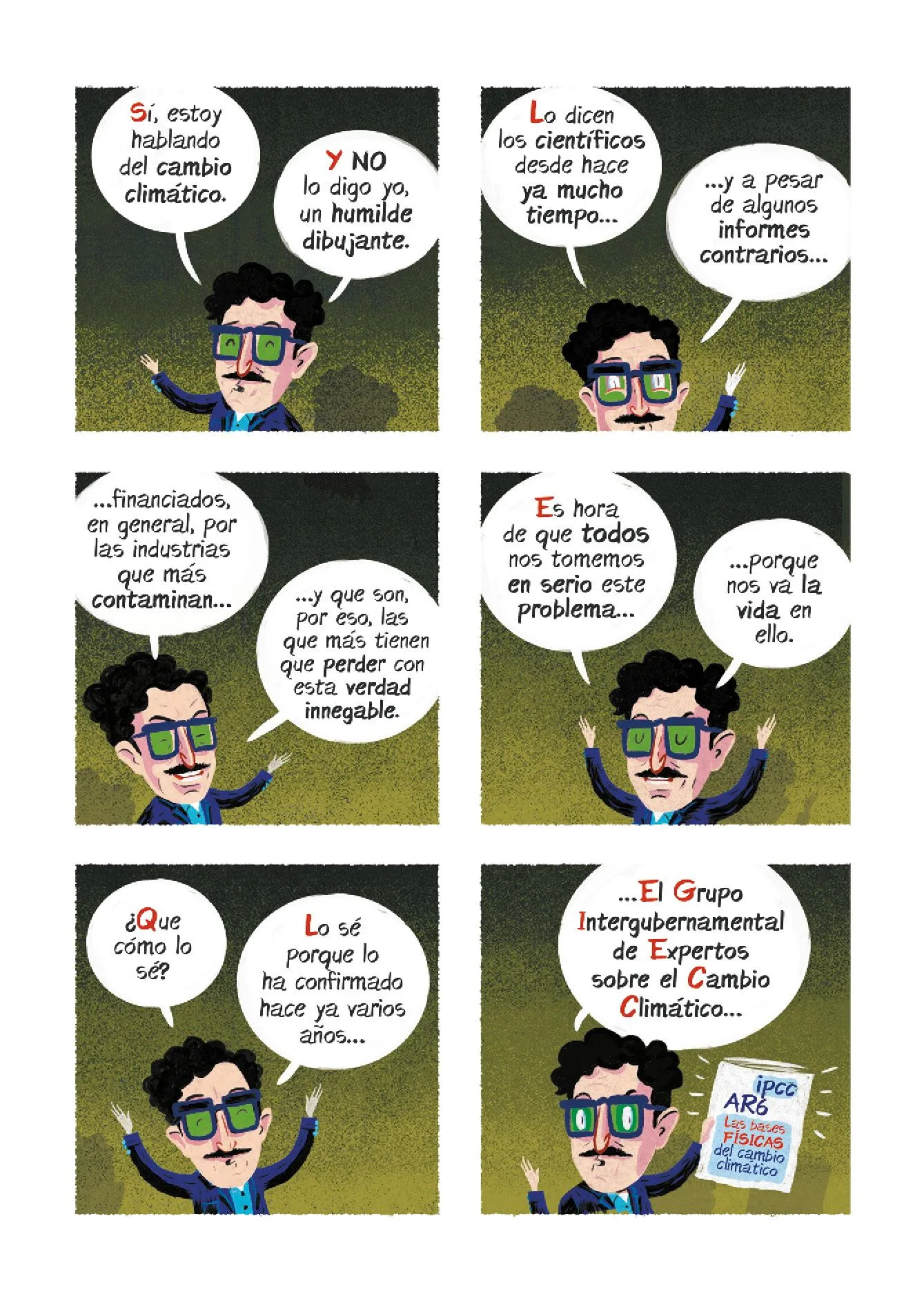 Tres cómics imprescindibles sobre el cambio climático y la crisis energética Tres cómics imprescindibles sobre el cambio climático y la crisis energética