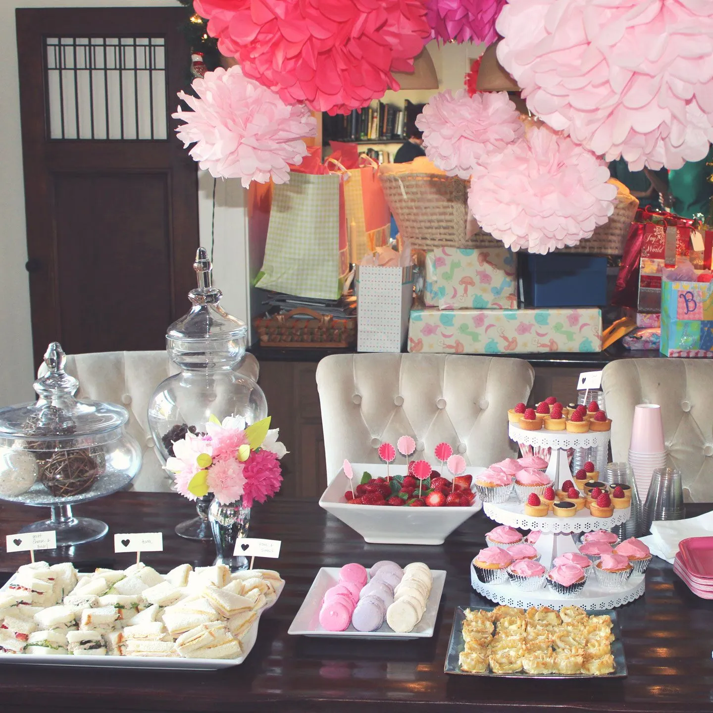 comida para baby shower | Bebé Bilingüe