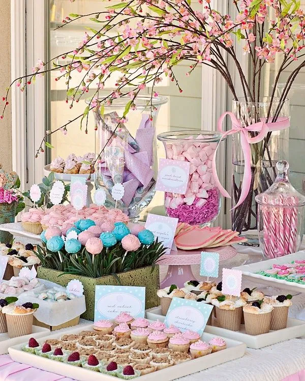 Comida para baby shower de niña | Fiestas y celebraciones