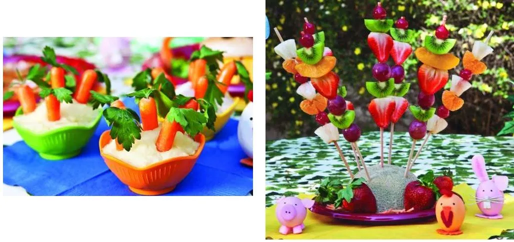Comida para fiestas infantiles