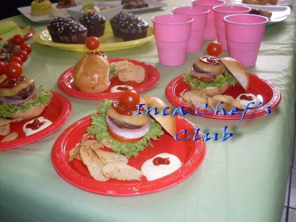 Comida fiesta infantil - Imagui