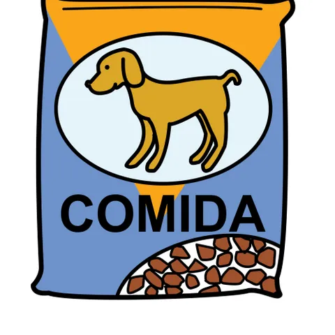 Comida de perro para colorear - Imagui