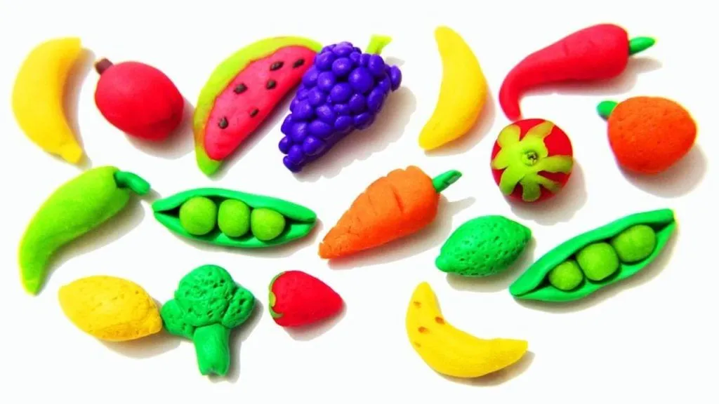 Cómo hacer comida con plastilina