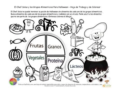 Dibujos colorear compartir alimentos saludable - Imagui Dibujos colorear compartir alimentos saludable - Imagui