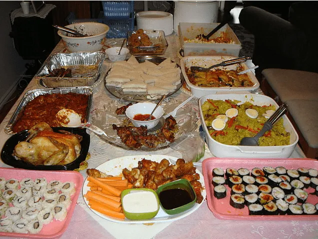 Comida sencilla para un baby shower - Imagui