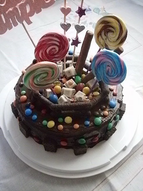 Comidas Caseras y Delicias Dulces: Torta infantil decorada con ... Comidas Caseras y Delicias Dulces: Torta infantil decorada con ...