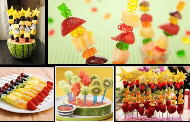 Comidas sanas: ideas sabrosas para fiestas infantiles