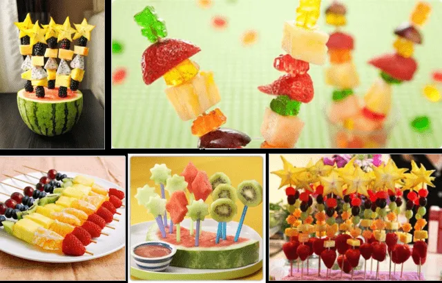 Comidas sanas: ideas sabrosas para fiestas infantiles Comidas sanas: ideas sabrosas para fiestas infantiles