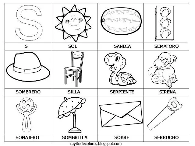 Cosas que empiecen con S - Imagui