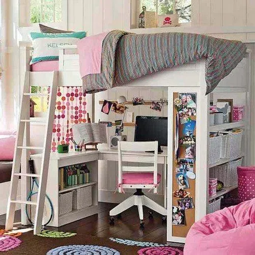 CÓMO DECORAR UN DORMITORIO PEQUEÑO PARA ADOLESCENTES | Decoración ...