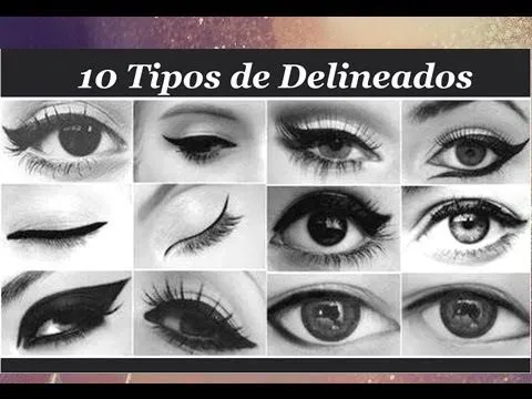 COMO: Delinear tus ojos | 10 maneras diferentes. ♥ - YouTube COMO: Delinear tus ojos | 10 maneras diferentes. ♥ - YouTube