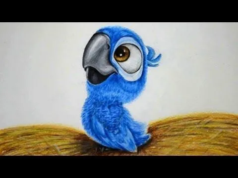 CÓMO DIBUJAR A BLU DE RIO/ HOW TO DRAW LITTLE BLU FROM RIO - YouTube CÓMO DIBUJAR A BLU DE RIO/ HOW TO DRAW LITTLE BLU FROM RIO - YouTube