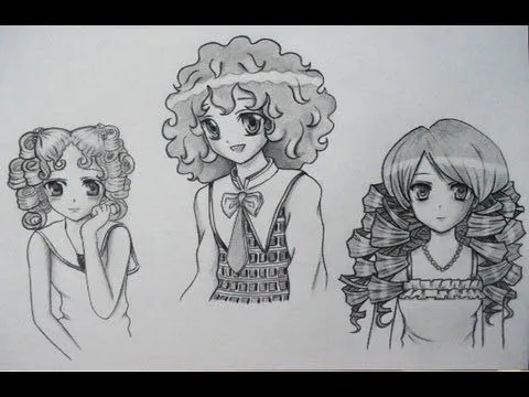 CÓMO DIBUJAR CABELLO MANGA RIZADO / DIBUJAR PELO MANGA ONDULADO ... CÓMO DIBUJAR CABELLO MANGA RIZADO / DIBUJAR PELO MANGA ONDULADO ...