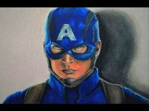 CÓMO DIBUJAR AL CAPITÁN AMÉRICA - SOLDADO INVERNAL / HOW TO DRAW ...